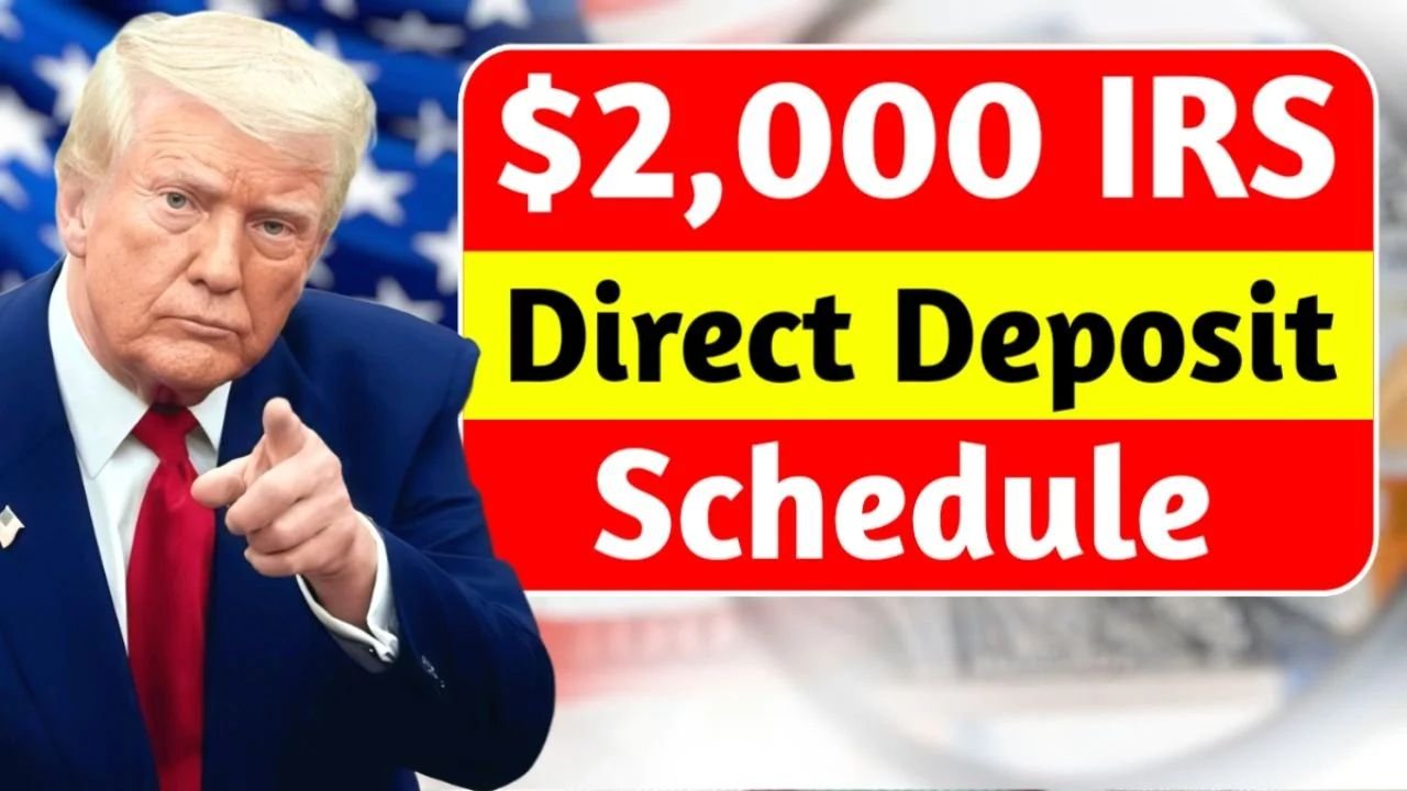 IRS Confirms $2,000 Direct Deposit for November 2025 – Eligibility, Payment Dates & How to Get Yours