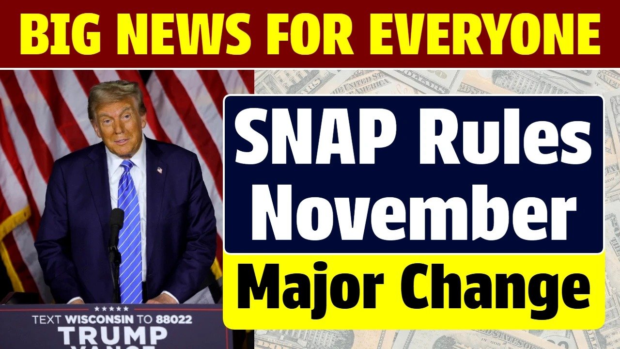 SNAP Benefits November 2025: Real Updates on Eligibility, Work Rules, and Payments After Shutdown