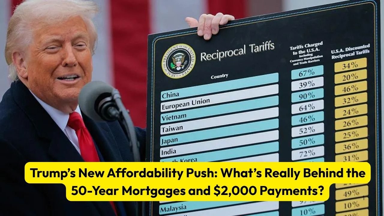 Inside Trump’s New Affordability Agenda: The Truth Behind $2,000 Checks and 50-Year Mortgages
